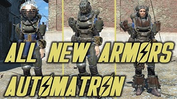 Fallout 4 - Automatron - All New Armors