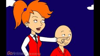 Caillou Goes To Bed At Night