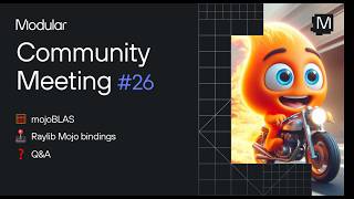 May 2026 Community Meeting: mojoBLAS and raylib Mojo bindings