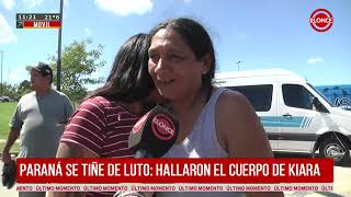 Paraná se tiñe de luto: hallaron el cuerpo de Kiara, la niña que era intensamente buscada-21/02/2026