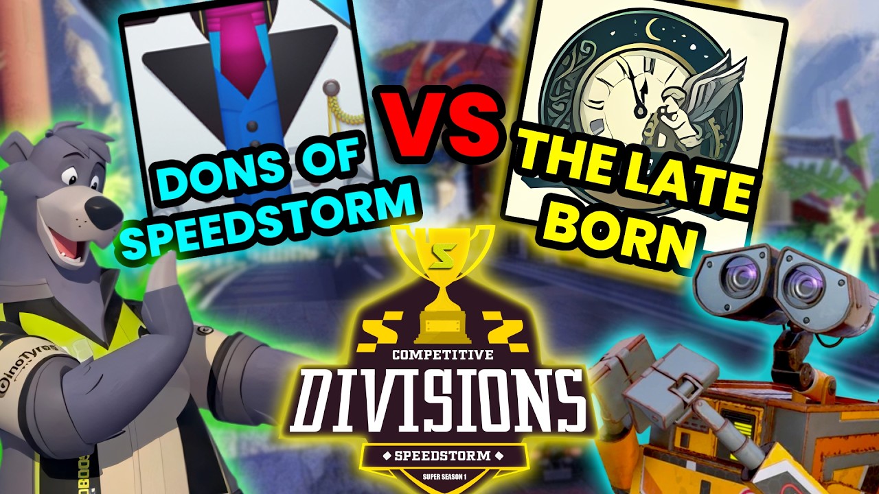 The Late Born vs The Dons (again) (Super Divisions S1) | Disney Speedstorm