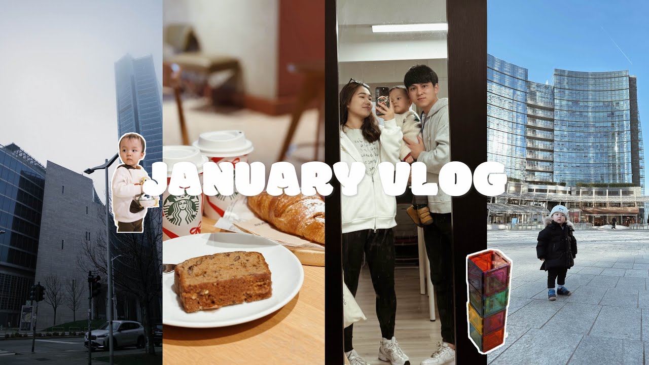 JAN VLOG｜宅家抗病日记：Dylan支气管炎😶‍🌫️积木and磁力贴🧲小小建筑师🏗️｜我严重感冒😷