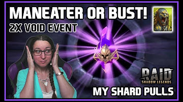 Maneater or Bust! ~ 2x Void Shard Pulls - My Shard Pulls ★ RAID: Shadow Legends ★