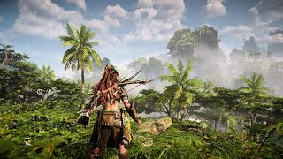 Flying Across the Entire Map 4K (No HUD) - Horizon Forbidden West PS5
