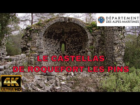 Le Castellas de Roquefort les Pins, Alpes Maritimes, FRANCE