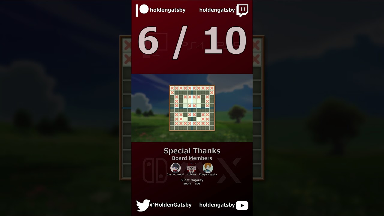 PictoQuest: The Cursed Grids | Holden's Sentence