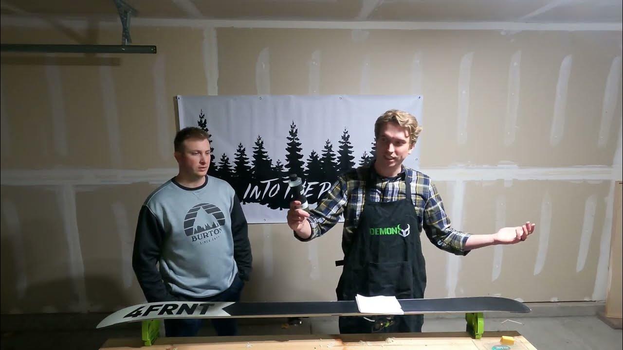 How To Properly Wax Your Skis YouTube