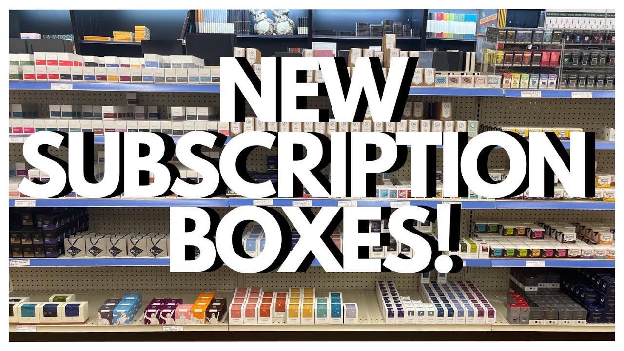We Now Offer Monthly Ink Subscription Boxes YouTube We now offer monthly ink subscription boxes youtube