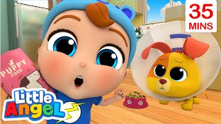 No Boo Boo for Bingo | Little Angel Kids Songs \& Nursery Rhymes