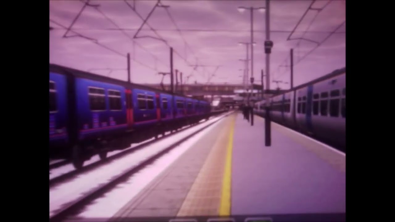 First Capital Connect 319377 leaves Peterborough - 12/08/2023