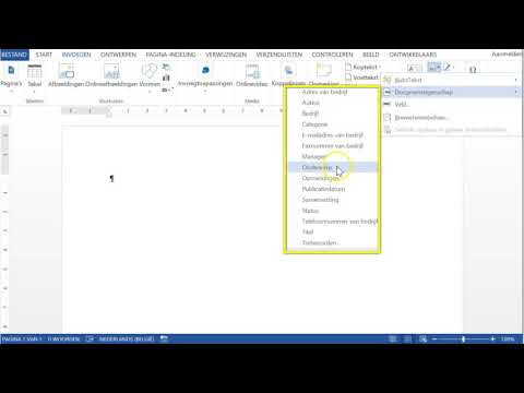 Video: Paginering Invoegen