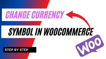How to Change Currency in woocomerce