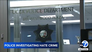 UCLA police investigate suspected hate crime after students called slur, hit with water bottle