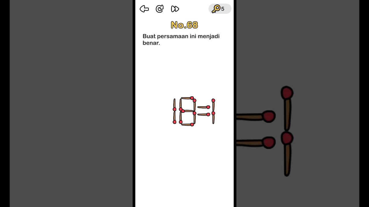Buat persamaan ini menjadi benar brain out - YouTube