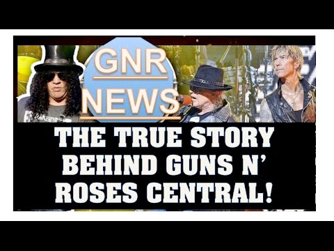 Guns N' Roses: The True Story Behind Guns N' Roses Central mckagan family