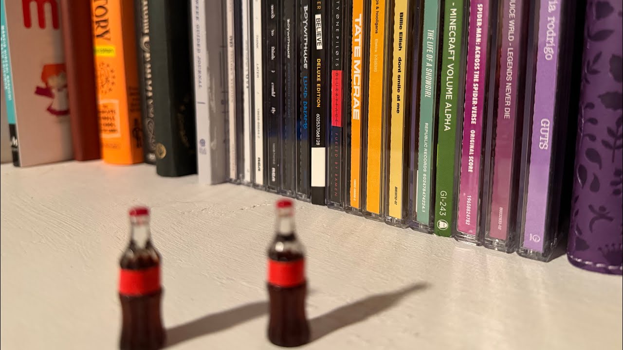 How Many Times Do You See The Coke Bottles? (ASMR)