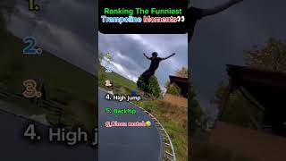 Ranking The Funniest Trampoline Moments