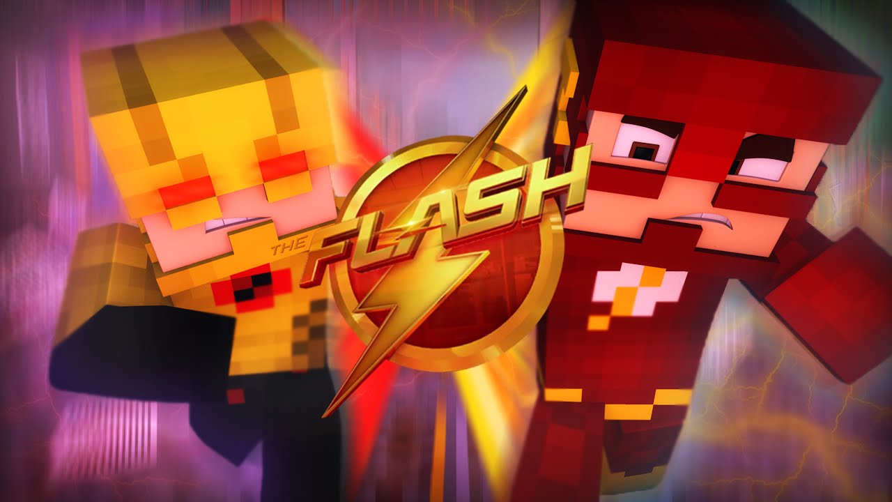 Minecraft: FLASH vs FLASH REVERSO - 1V1 SKY WARS ‹ CaiqueVieira › - YouTube