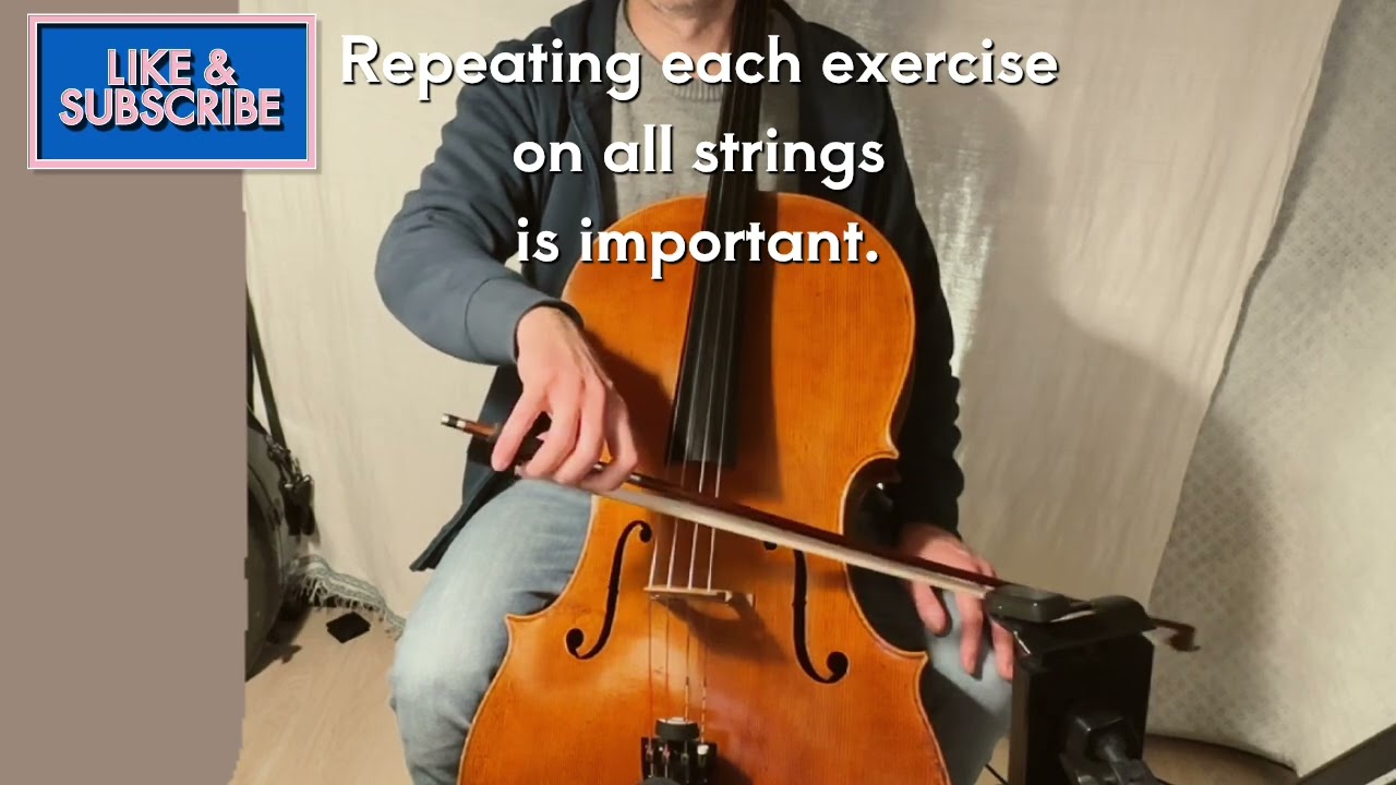 Right Hand Exercises for Cello Playing