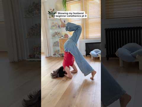 He DID NOT Know I Could Do THIS #beginnercalisthenics