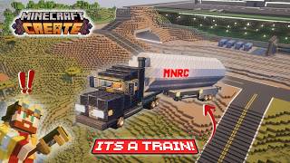 I made Tanker Trucks, Turnpikes, and Terrain with Create Mod! | MakeShift SMP | Ep 26 | Minecraft