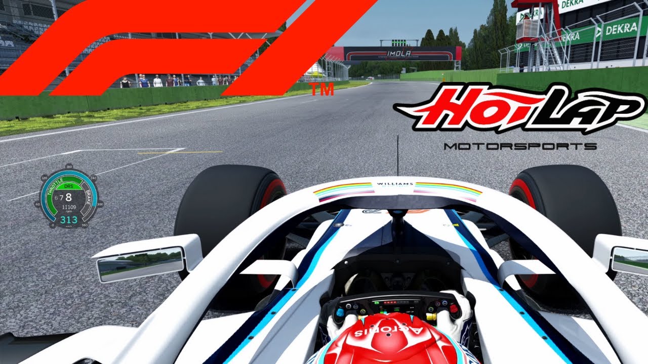 F1 2020 New Livery Williams Russell Imola 60Fps YouTube