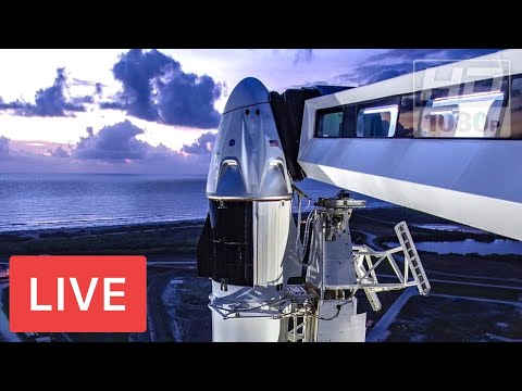 WATCH NOW: SpaceX&#039;s 1st astronaut mission! Crew Dragon #DM2 launch from historic NASA pad @3:22pmET