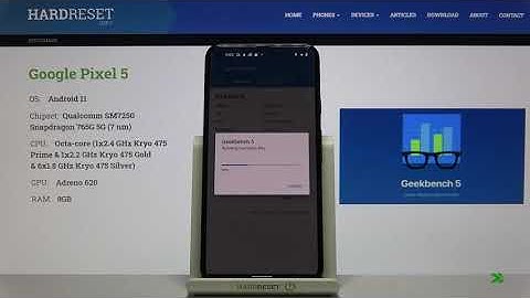 How to Run Vulkan GPU Geekbench 5 on GOOGLE Pixel 5 - Geekbench
