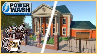 Mayor's Mansion Makeover | PowerWash Simulator #23 - Let's Play / Gameplay screenshot 4