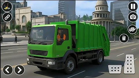 City Garbage Trash Truck Game - Gameplay Walkthrough Part 1  Android 