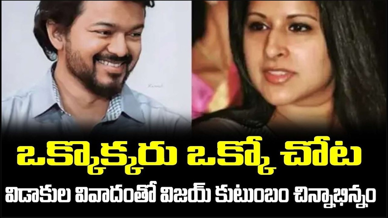 Vijay Family Crisis | Divorce Row With Wife Sangeetha Shocks Fans | Thalapathy Vijay | FBTV NEWS