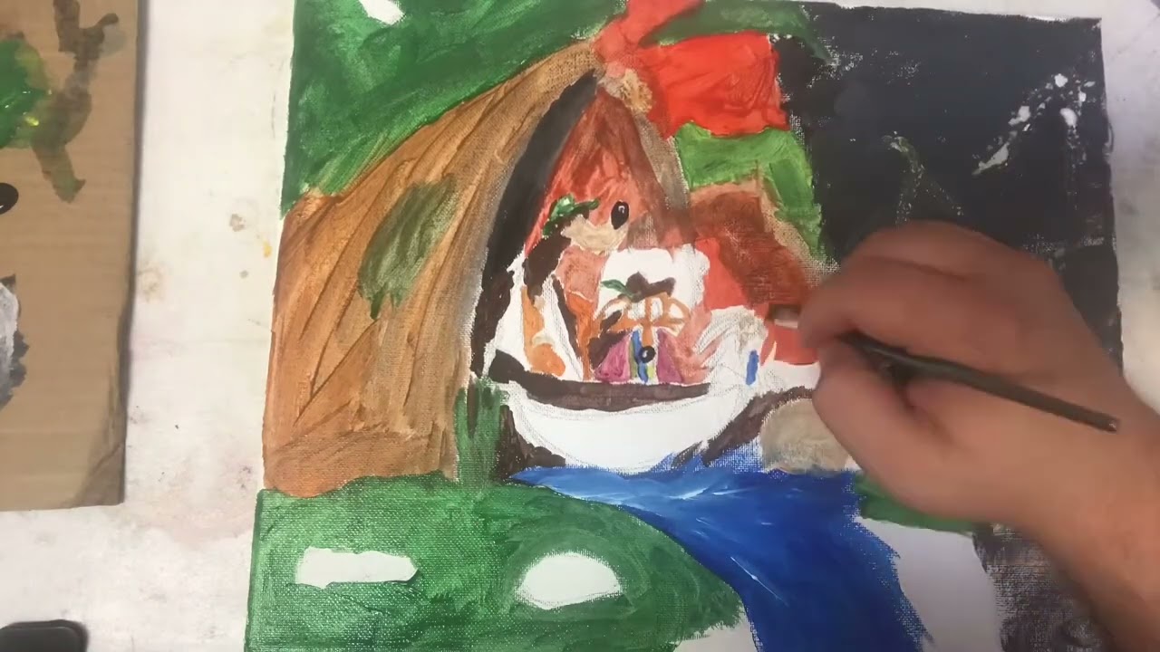 Splash Mountain Art lapse