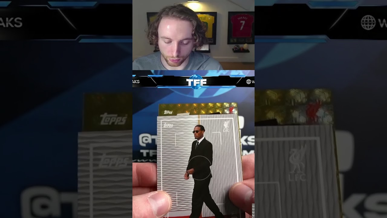 We Packed A 1/1 In Topps Liverpool FC Focus #tffbreaks #topps #footballcards #football #liverpool