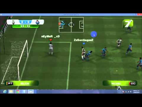Jugando online (pes 2014) psp
