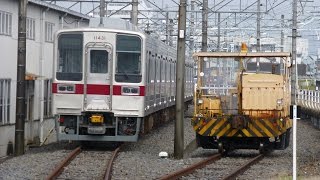 【11431F もうすぐ館林津覇出場！】リニューアル工事中 東武10030系 11431F もうすぐ館林津覇出場か。