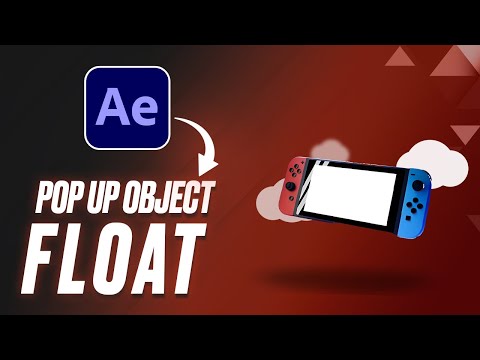 How to make Pop Up Objects Float in Adobe After Effects | AE Tutorials | Any Motion Pro