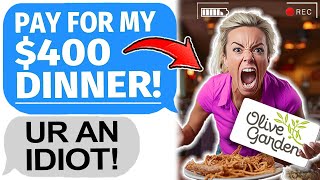 Karen Demands I Pay $400 Olive Garden Bill! r\/EntitledPeople