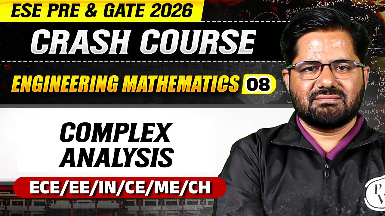 Engineering Mathematics 08 : Complex Analysis | All Branch | ESE & GATE ...