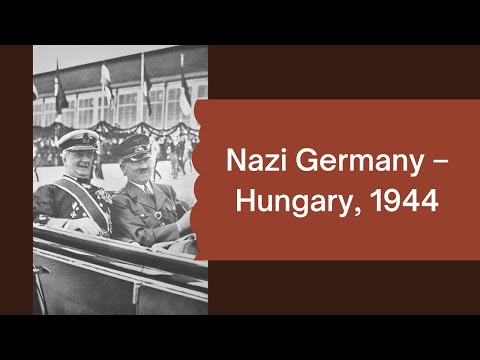 Nazi Germany Hungary, 1944