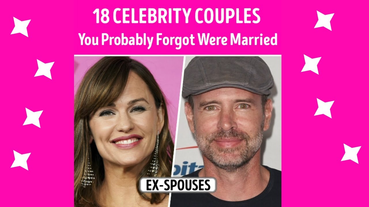 18 Celebrity Couples You Probably Forgot Were Married!