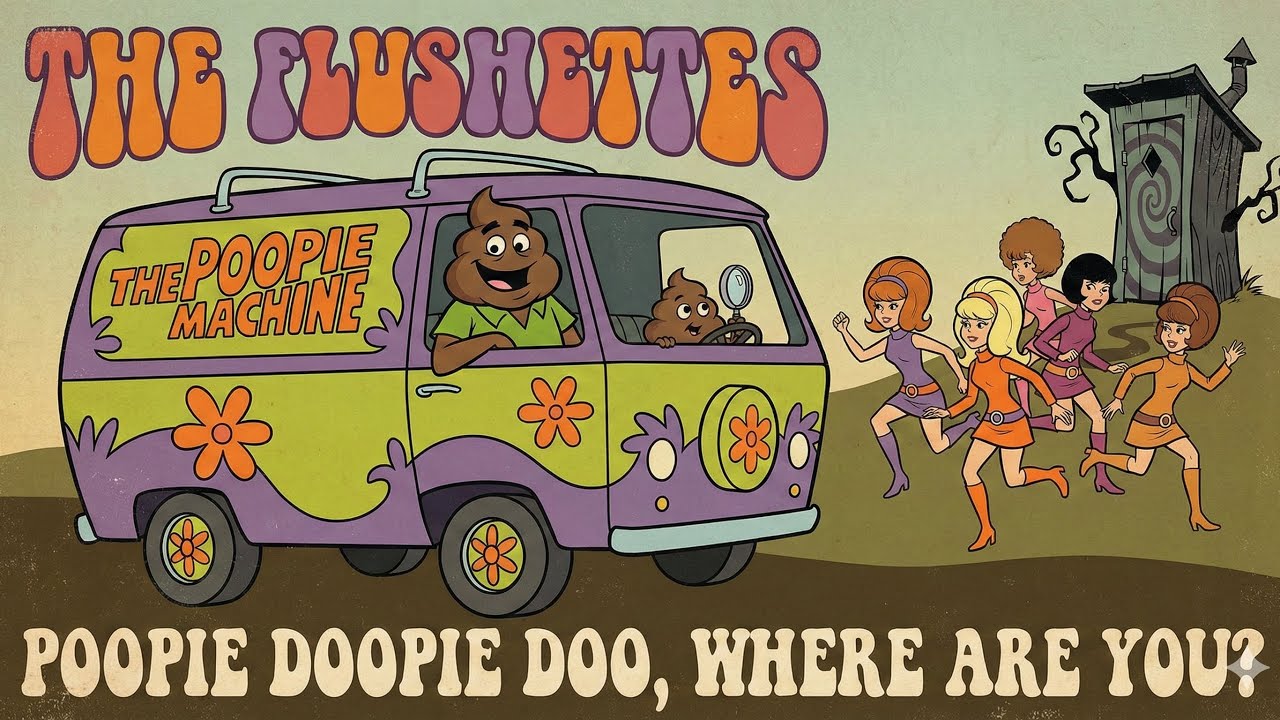 Poopie Doopie Doo, Where Are You? (Scooby-Doo Theme Song Parody) by The Flushettes
