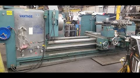 Vantage Turret Lathe Model PB50 "Heavy Duty Series" 12.5" Bore Saddle Type New 2011 AssetExchangeInc