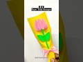 DIY paper tulip bouquet🌷#shorts #diy #viralvideo #youtubeshorts