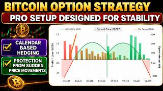 Bitcoin Ratio Calendar Hedged Option Strategy | Protection from Sudden Price Movements