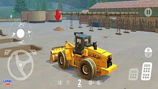 Heavy Machines & Mining Simulator - Debris Excavator Loader | Android Gameplay HD screenshot 2