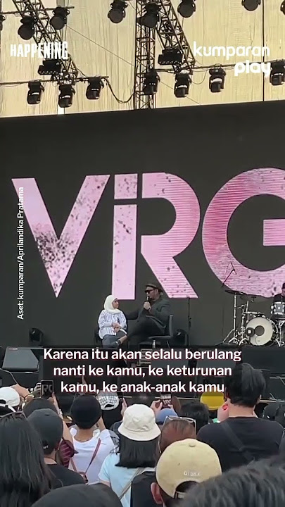 Tangis Virgoun Bawakan Lagu Di Hadapan Anaknya