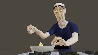 Egg Crack - Pantomime Animation