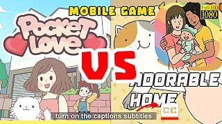 Pocket Love Game vs Adorable Home Bedroom screenshot 2