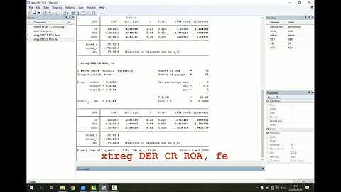Mengatasi penyimpangan asumsi klasik regresi data panel dengan STATA