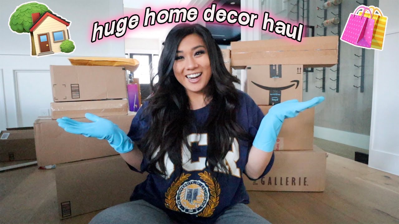 HUGE HOME DECOR HAUL!! amazon, target, and more!!